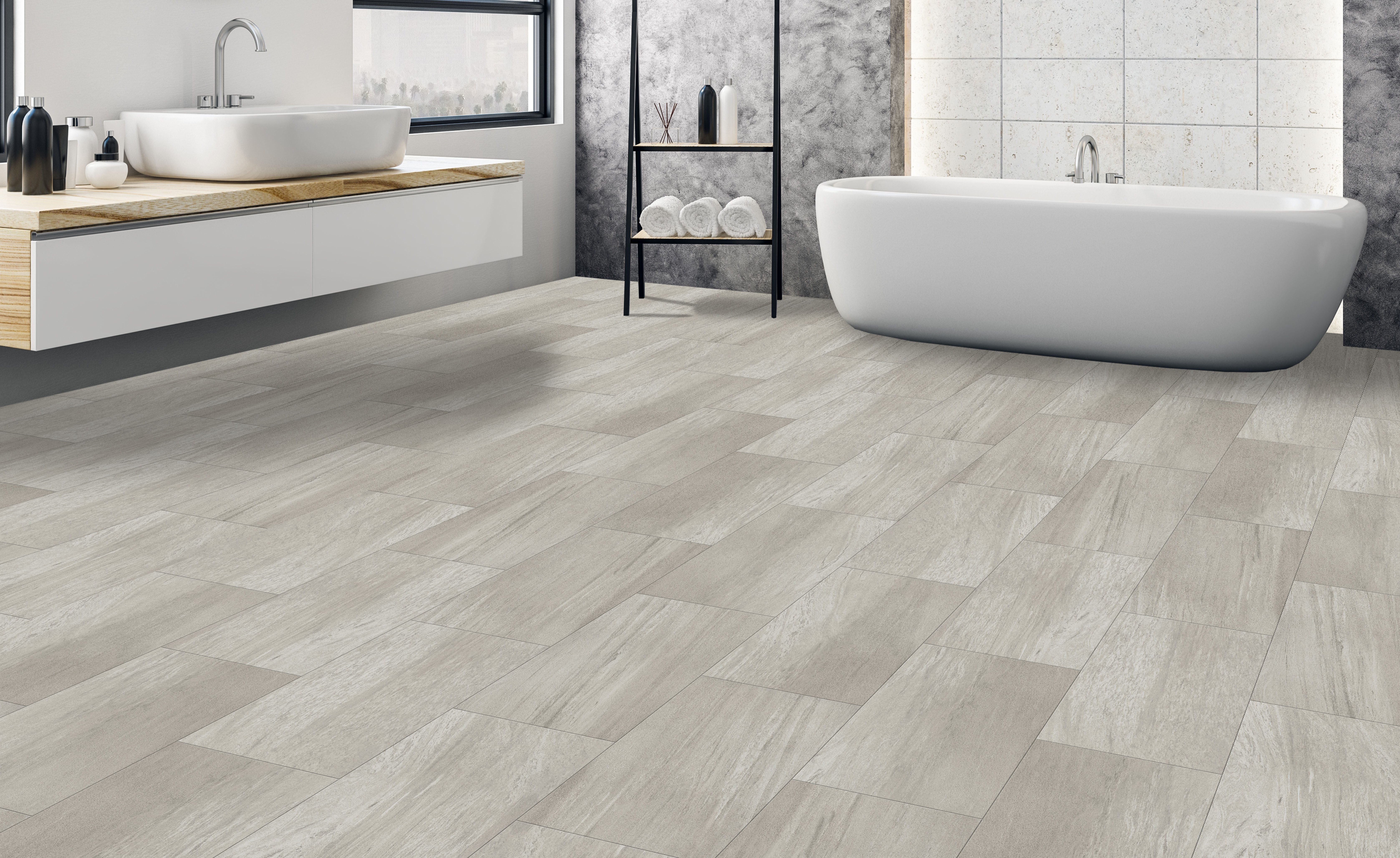 Luxury Vinyl - Dynamix XL Tile - Rushmore - Fuzion Flooring